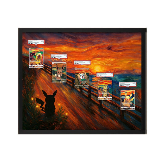 SCREAM Munch - Extended artwork Metal Frame