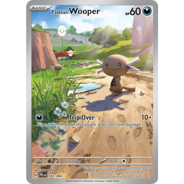 Paldean Wooper #102