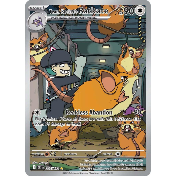Team Rocket's Raticate #202