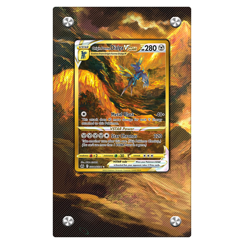 Dialga VSTAR Gg68/gg70 - Pokémon Extended Artwork Protective Display Case Psa/cgc/raw-4