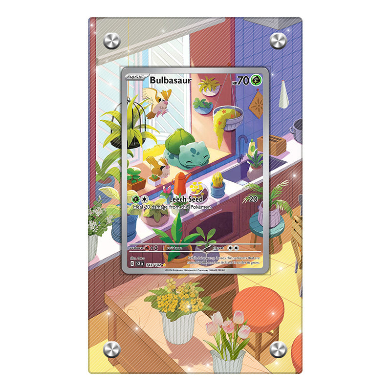 Bulbasaur - 143/142 - Pokémon Extended Artwork Protective Card Display Case