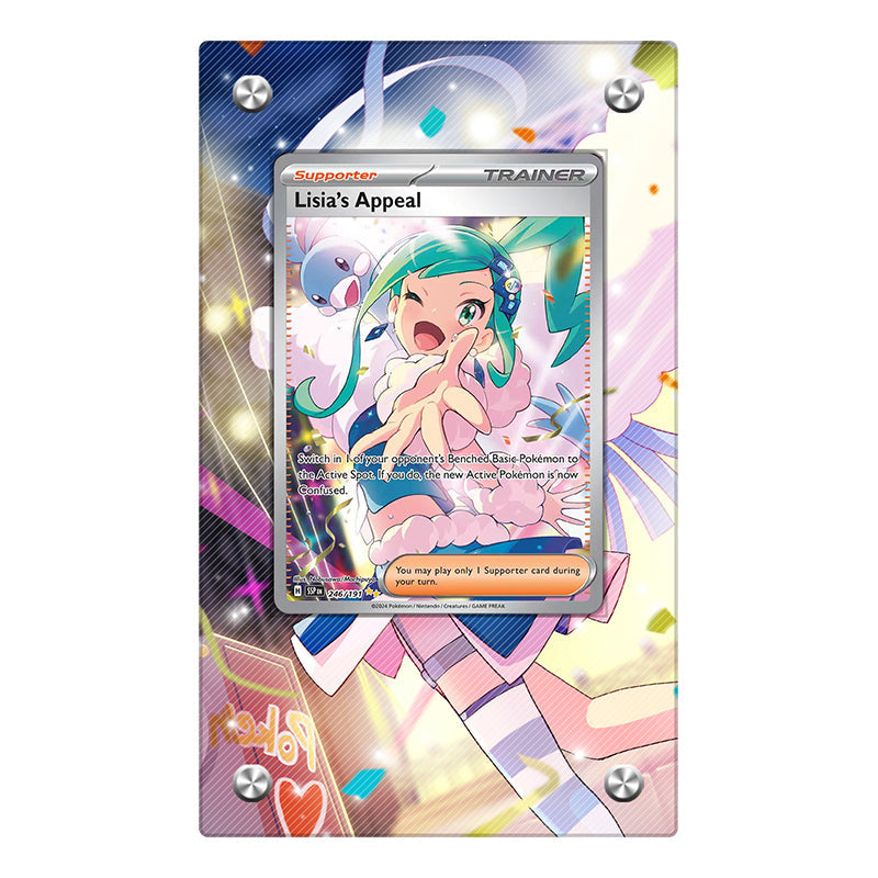 Lisia's Appeal 234/191 - Pokémon Extended Artwork Protective Card Display Case Psa/cgc/raw-4
