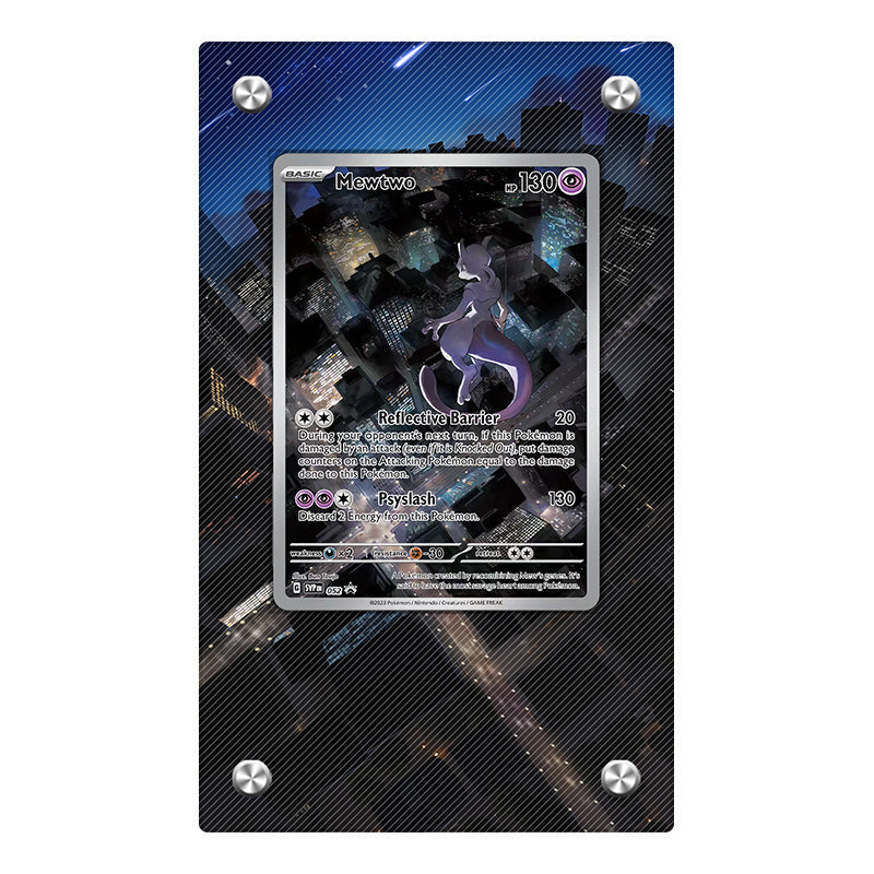 Mewtwo 052 - Pokémon Extended Artwork Protective Card Display Case Psa/cgc/raw