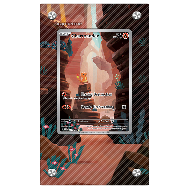 Charmander 168/165 - Pokémon Extended Artwork Protective Display Case