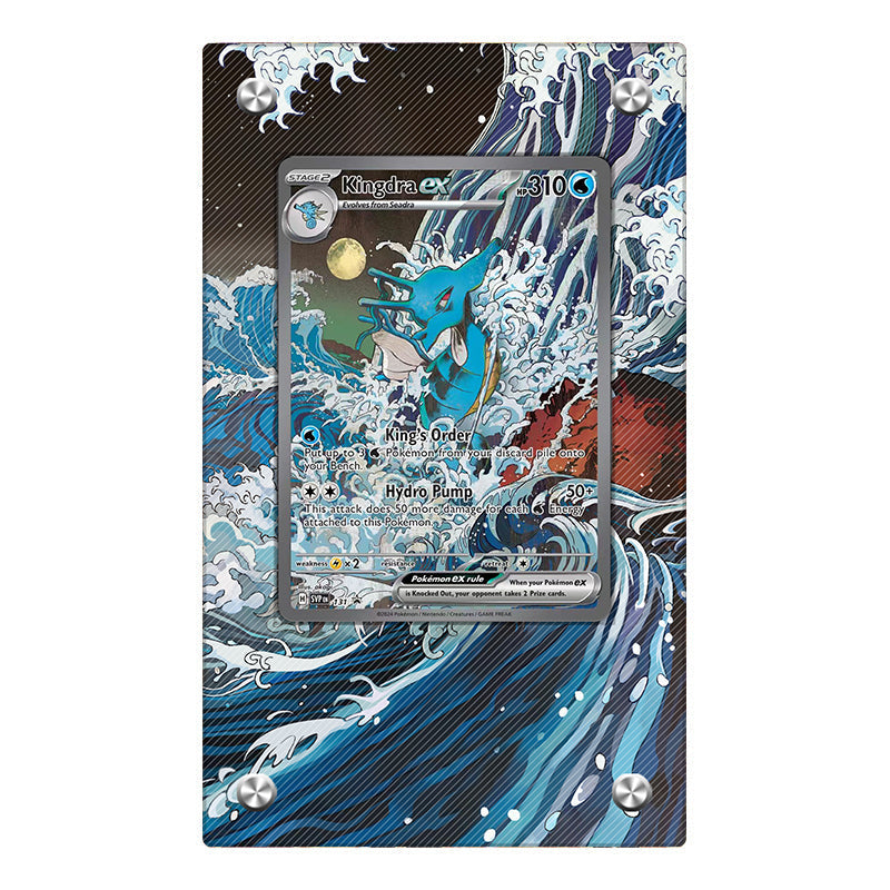 Kingdra Promo - Pokémon Extended Artwork Protective Card Display Case