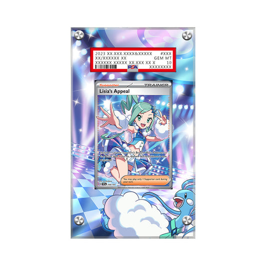 Lisia's Appeal 234/191 - Pokémon Extended Artwork Protective Card Display Case Psa/cgc/raw