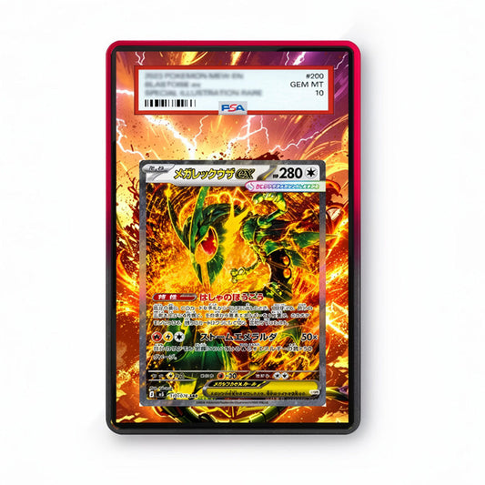 Mega Rayquaza EX - 110/076 - Gradeguardian Extended Artwork For Psa / Cgc / Bgs / Tag