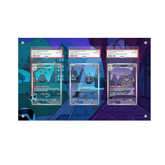 Duskull Dusclops And Dusknoir - Pokémon Extended Artwork Protective Card Display Case-1