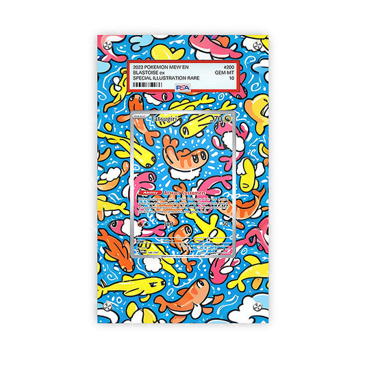 Tatsugiri 186/167 - Pokémon Extended Artwork Protective Card Display Case Psa/raw-1