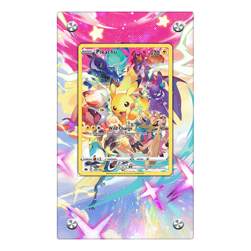Pikachu – 160/159 - Pokémon Extended Artwork Protective Card Display Case