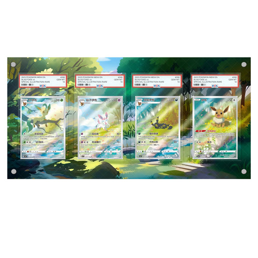 Gem Pack 2 Eeveelutions - Pokémon Extended Artwork Protective Card Display Case-1