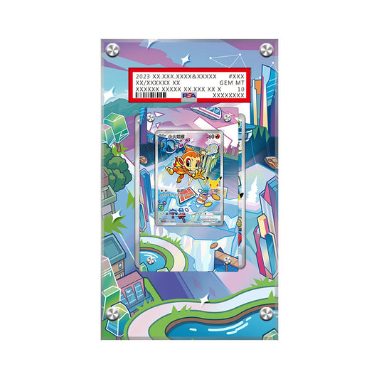 Chimchar - Mep41 - Pokémon Extended Artwork Protective Card Display Casepsa/cgc/raw