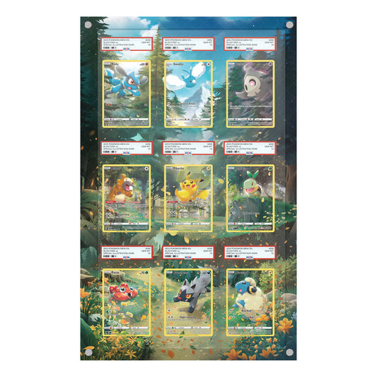 Crown Zenith Galarian Set - Pokémon Extended Artwork Protective Card Wall Frame-1