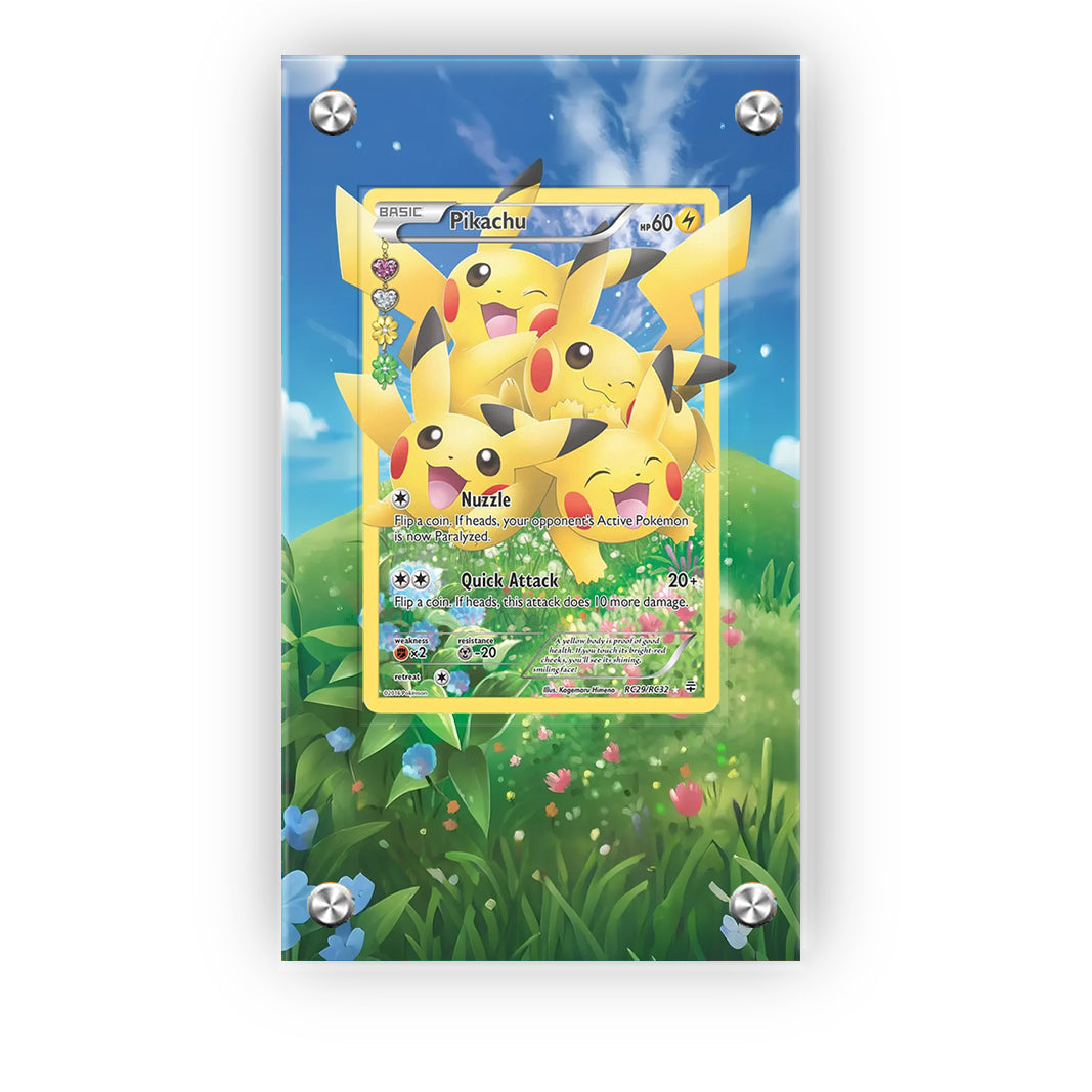Pikachu RC29/RC32 - Pokémon Extended Artwork Protective Card Display Case