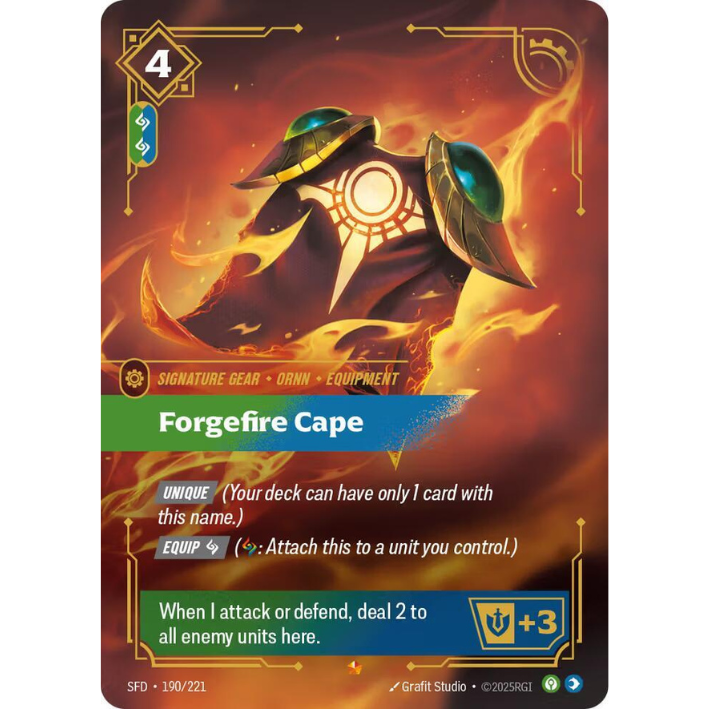 Forgefire Cape #190