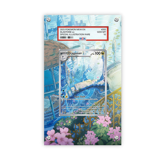 Dragonair 181/165 - Pokémon Extended Artwork Protective Card Display Case Psa/cgc/tag/raw
