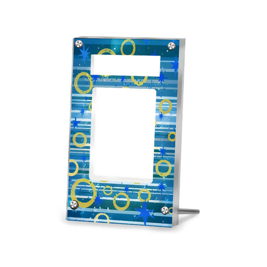 Poncho Pikachu x Shiny Rayquaza - Pokémon PSA Extended Artwork Protective Card Display Case