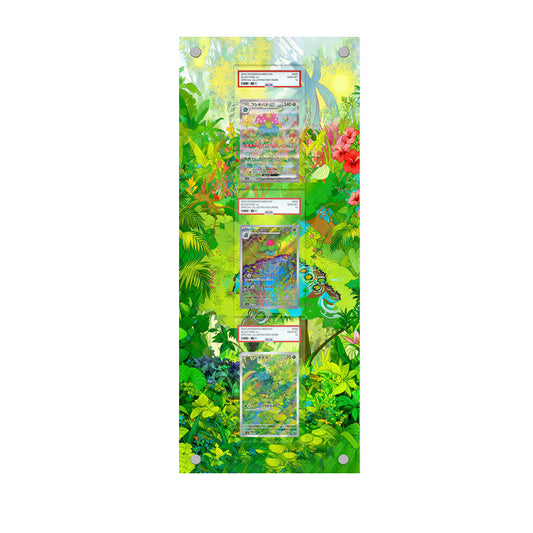 Bulbasaur Ivysaur Venusaur - Pokémon Extended Artwork Protective Card Wall Frame-1