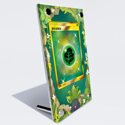 Grass Energy - Pokémon Extended Artwork Protective Card Display Case-1