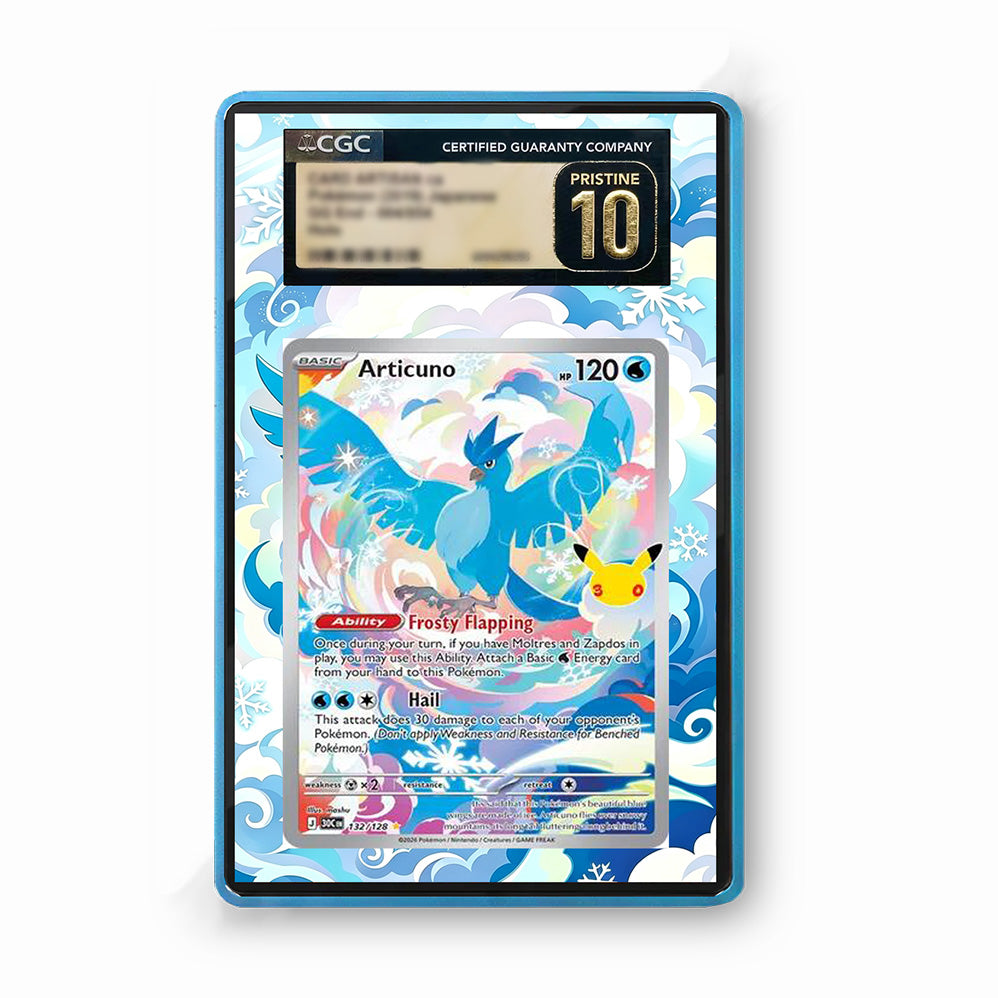 Articuno 132/128 - Gradeguardian Extended Artwork For Psa / Cgc / Bgs / Tag-4