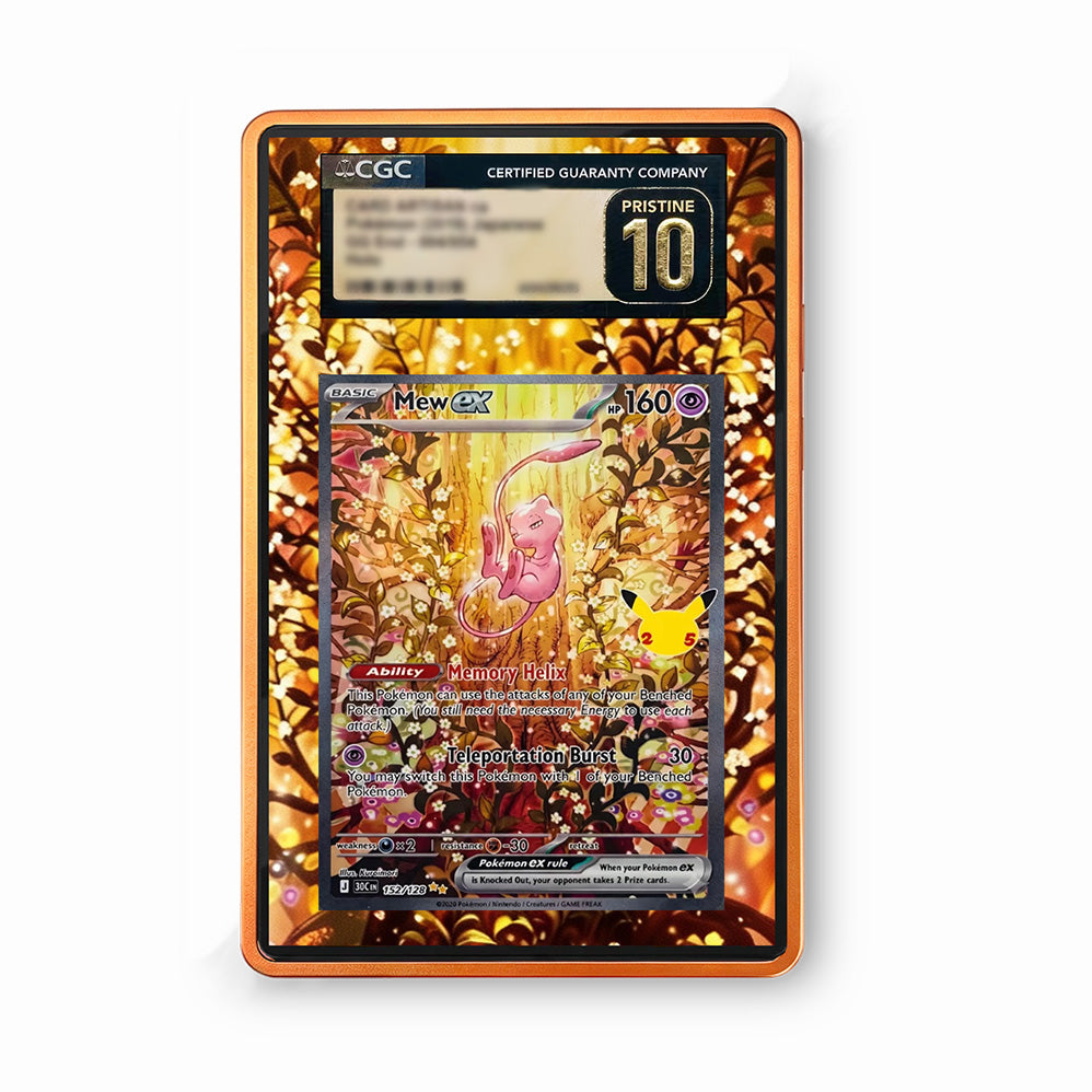 Mew 152/128 30th Anniversary - Gradeguardian Extended Artwork For Psa / Cgc / Bgs / Tag-4