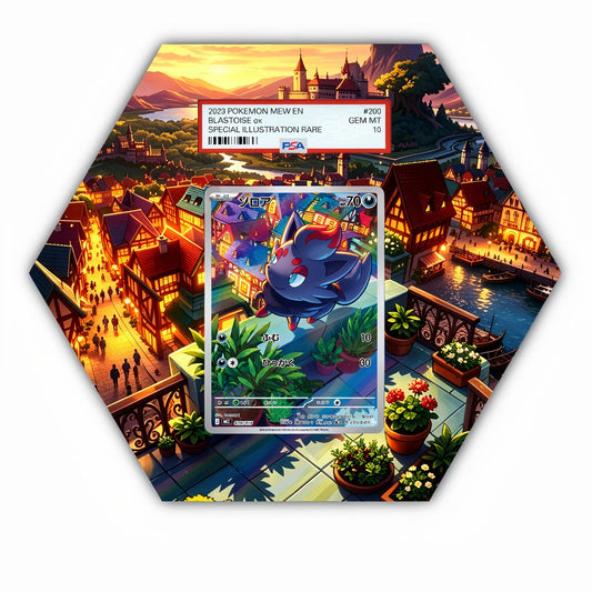 Crocalor 202/193 - Pokémon Octax Extended Artwork Protective Card Wall Display Case-1