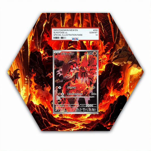 Groudon - 084/076 - Pokémon Octax Extended Artwork Protective Card Wall Display Case-1