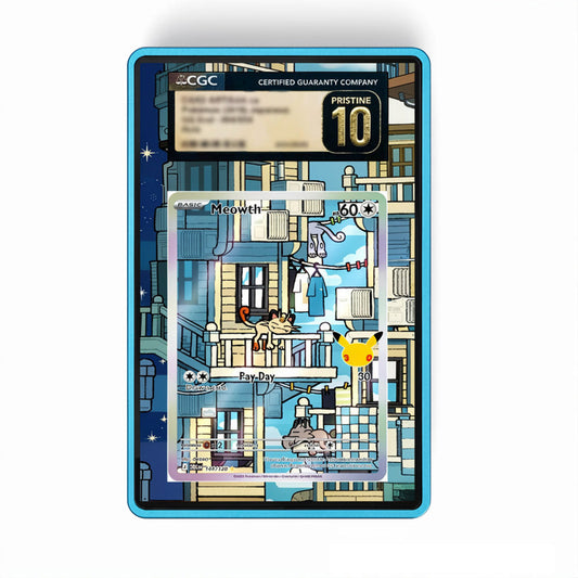 Meowth - 144/128 - Gradeguardian Extended Artwork For Psa / Cgc / Bgs / Tag-1