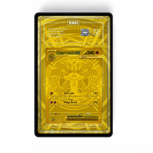 Mega Lucario EX 188/132 - Gradeguardian Extended Artwork For Psa / Cgc / Bgs / Tag