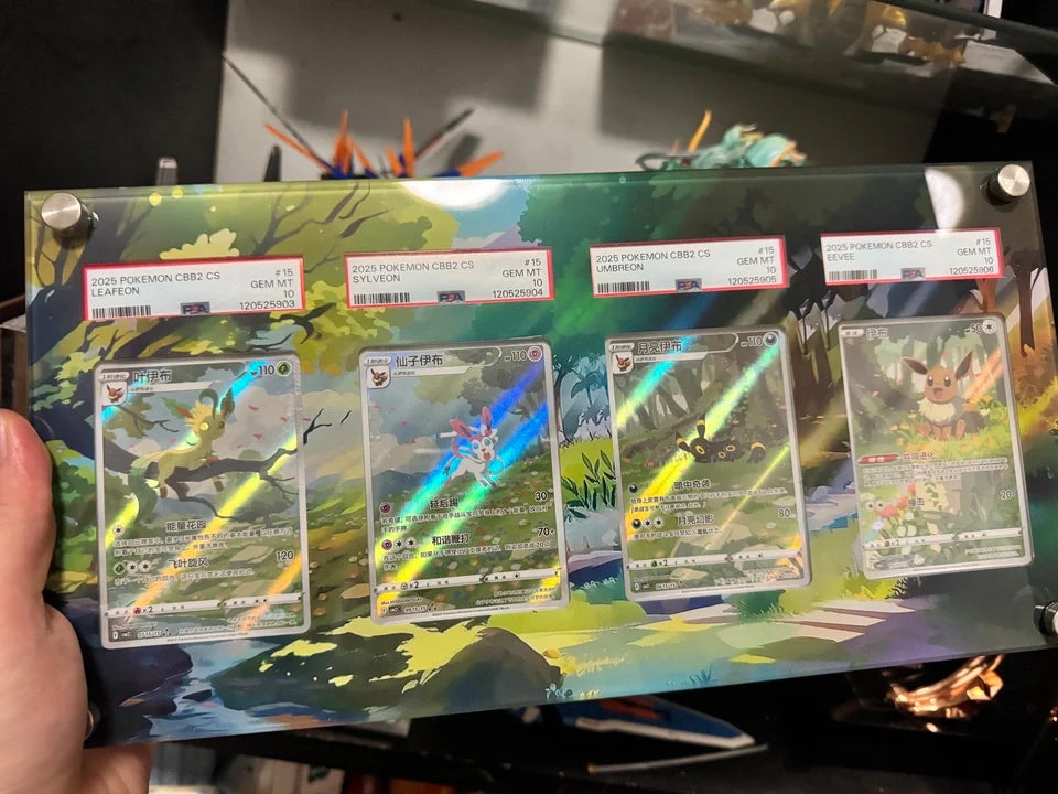 Gem Pack 2 Eeveelutions - Pokémon Extended Artwork Protective Card Display Case
