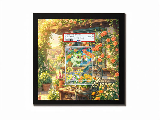Sprigatito - 018/017 - Extended Artwork Metal Frame-1