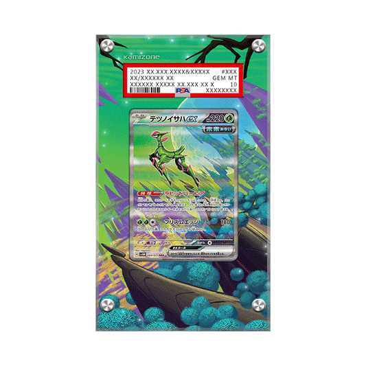 Iron Leaves EX 203/162 - Pokémon Extended Artwork Protective Display Case Psa/cgc/raw
