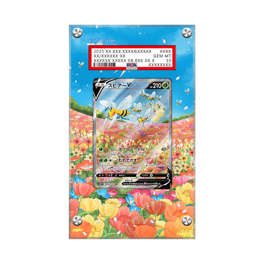 Beedrill V 161/189 - Pokémon Extended Artwork Protective Display Case Psa/cgc/raw-1