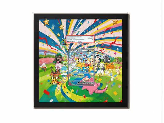 Pikachu 149/128 30th Anniversary - Extended Artwork Metal Frame-1