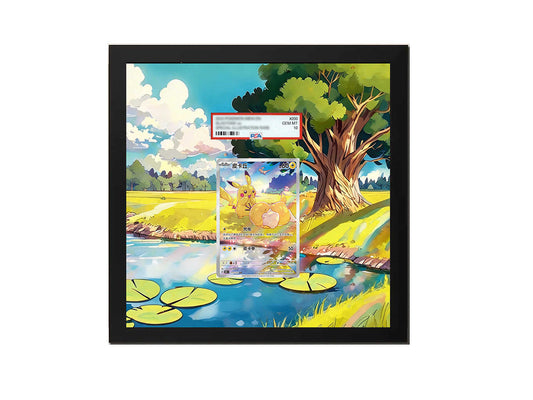 Pikachu & Psyduck 171/151 - Extended Artwork Metal Frame-1