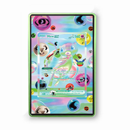 Mew EX 158/128 30th Anniversary - Gradeguardian Extended Artwork For Psa / Cgc / Bgs / Tag-1