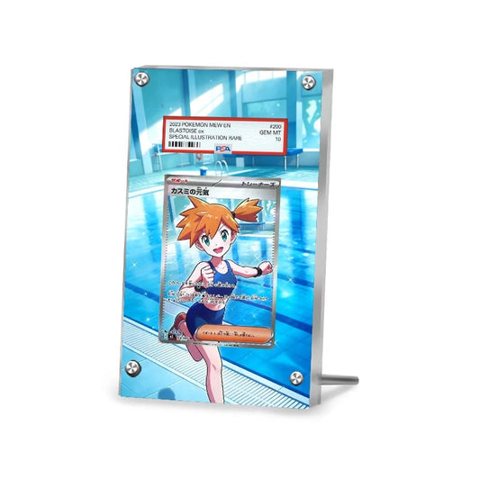 Misty's Vitality 108/081 - Pokémon Extended Artwork Protective Card Display Case Psa/cgc/tag/raw-1