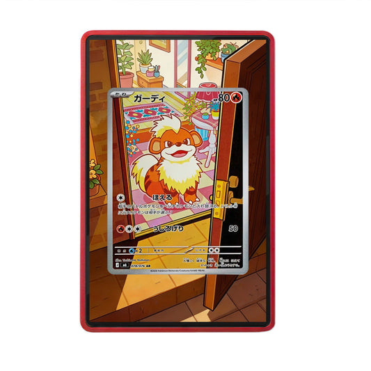 Growlithe AR 078/076 - Gradeguardian Extended Artwork For Psa / Cgc / Bgs / Tag-1