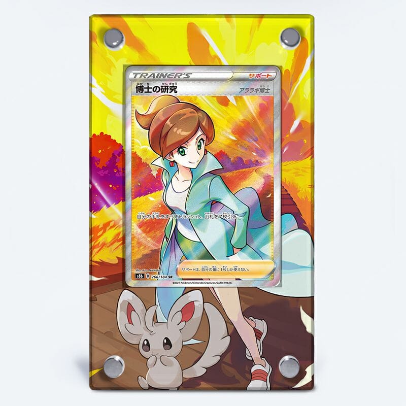 Professor's Research Swsh152 Pokémon Extended Artwork Protective Card Case-0