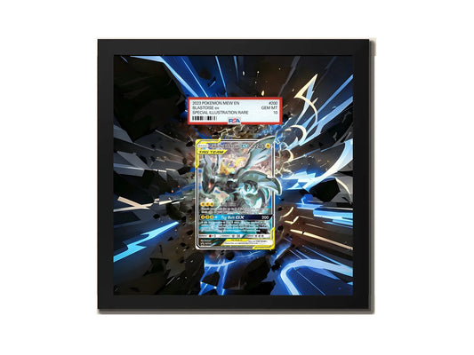 Pikachu & Zekrom GX - SM168 - SM168 - Extended artwork Metal Frame