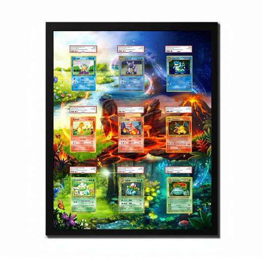 Starter Pokémon 9 - Extended Artwork Metal Frame-1