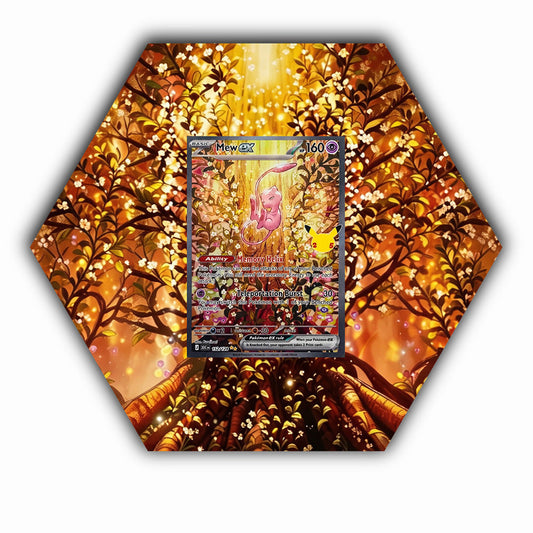 Mew 152/128 30th Anniversary - Pokémon Octax Extended Artwork Protective Card Wall Display Case-1