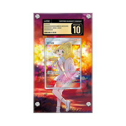 Lillie (japanese) 397/sm Pokémon Extended Artwork Protectiv Card Display Case Psa/cgc/raw-2
