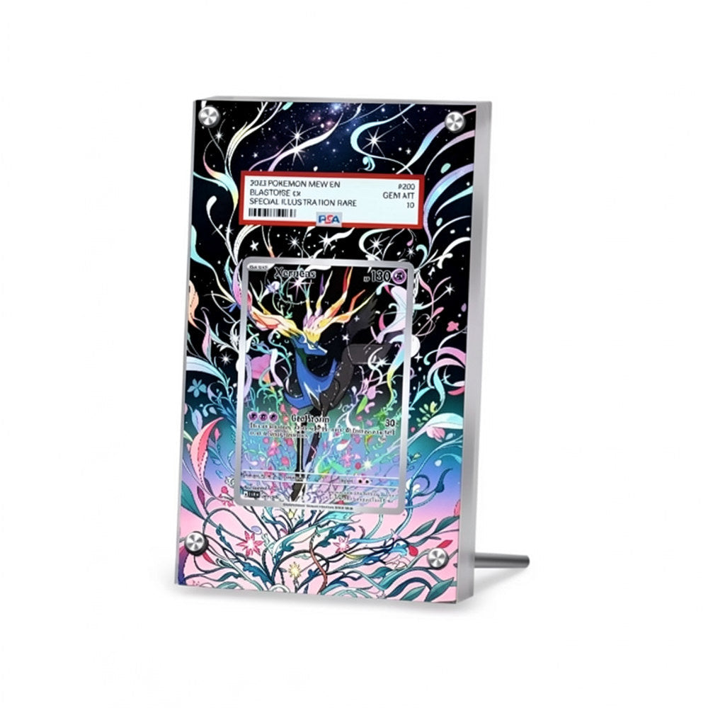 Xerneas 091/086 - Pokémon Extended Artwork Protective Card Display Case Psa/cgc/tag/raw-1