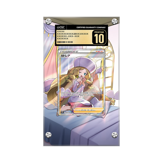 Caitlin 189/198 Pokémon Extended CGC Artwork Protective Card Display Case