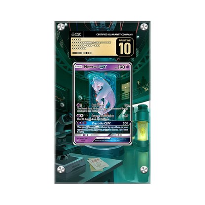 Mewtwo GX 78/73 Pokémon Extended Artwork Protective Card Display Case-2