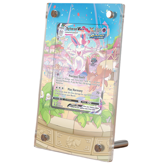 Sylveon VMAX 212/203 Pokémon Extended Artwork Protective Card Display Case Psa/cgc/raw-0