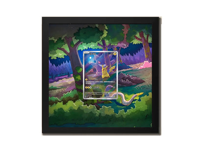 Pikachu & Gengar 172/151 - Extended artwork Metal Frame