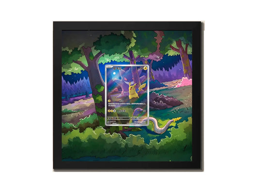 Pikachu & Gengar 172/151 - Extended artwork Metal Frame