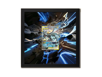 Pikachu & Zekrom GX - SM168 - SM168 - Extended artwork Metal Frame
